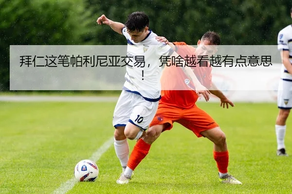 拜仁这笔帕利尼亚交易，凭啥越看越有点意思！ - kaiyun